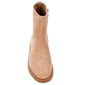 Vince Designer Women's Holland Suede Ankle Boots New Camel Size 7.5M MSRP:$395